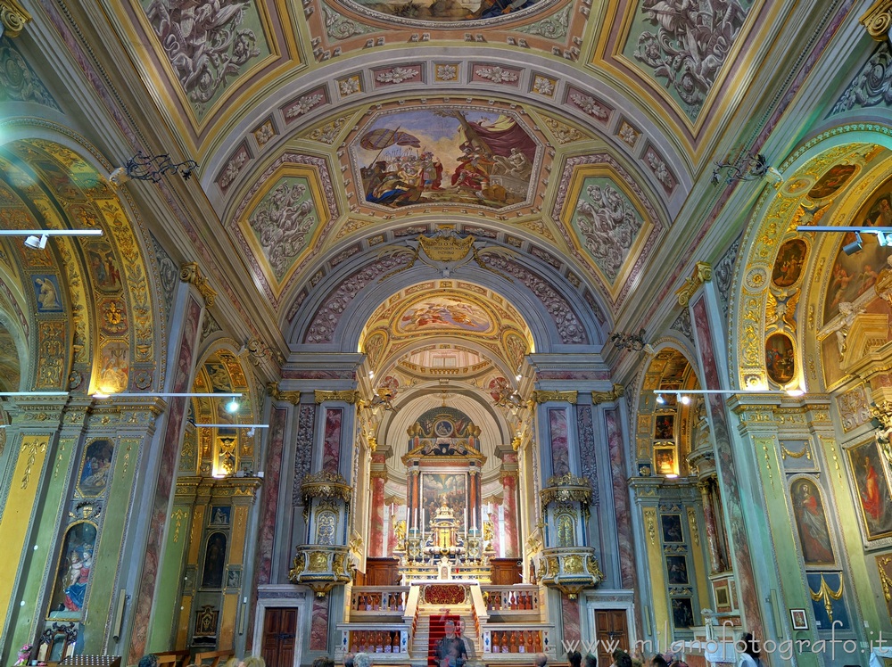 Romano di Lombardia (Bergamo, Italy) - Interior of the Basilica of San Defendente